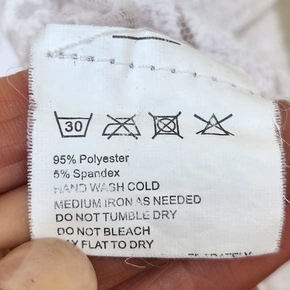 AVIDLOVE Women's Cardigan Medium Lace Embroidered Asian Inspired Fairycore - Picture 4 of 11